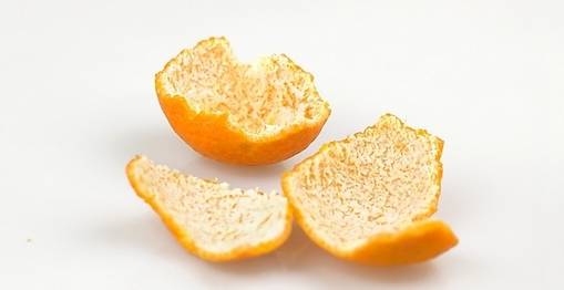 吃橘子千万别扔橘子皮！