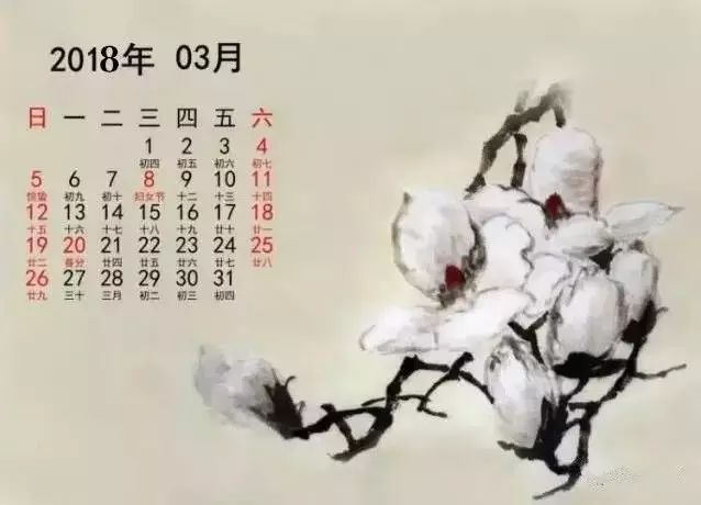 精美的2018年挂历