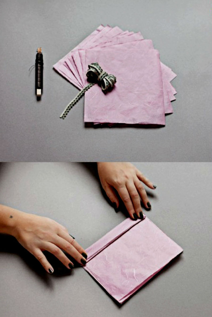 如何制作纸花 DIY简单纸花的折法