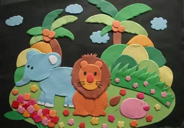 幼儿园动物主题墙系列