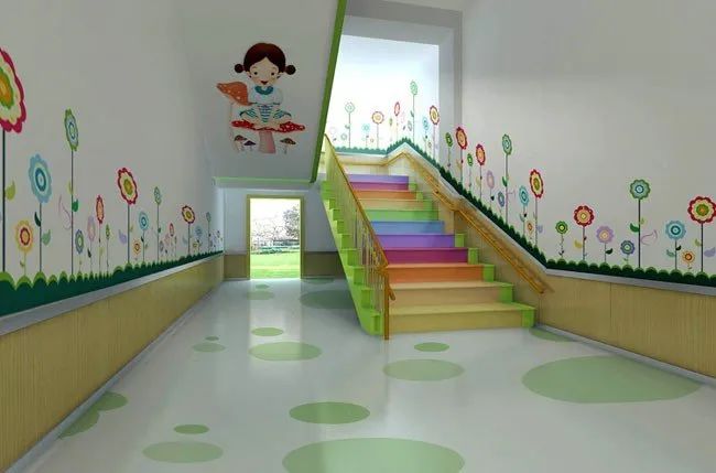 幼儿园楼梯环境创设大全（30款）