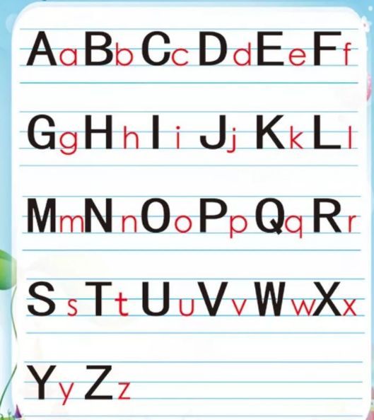 拼音字母表（附练习题），给孩子收藏！