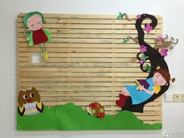 幼儿园“大边框”环境布置欣赏