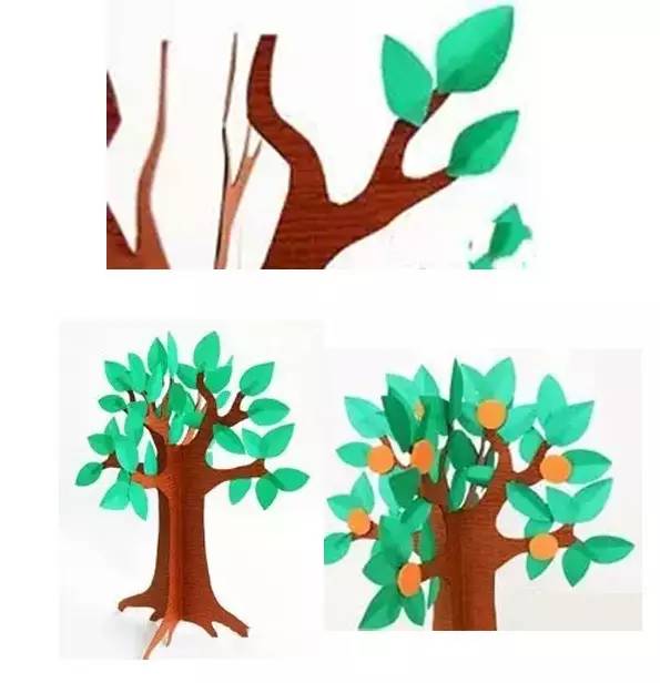 幼儿园植树节主题手工制作环创（3款）