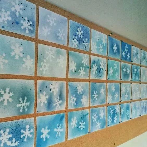 幼儿园冬季必备手工创意画（30种）