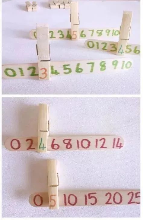 幼儿园数学自制玩教具（21款），让孩子爱上数学