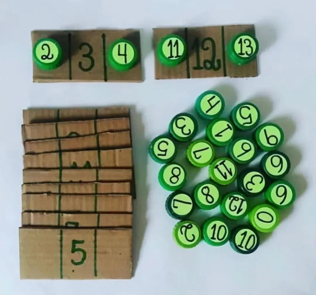 幼儿园数学自制玩教具（21款），让孩子爱上数学