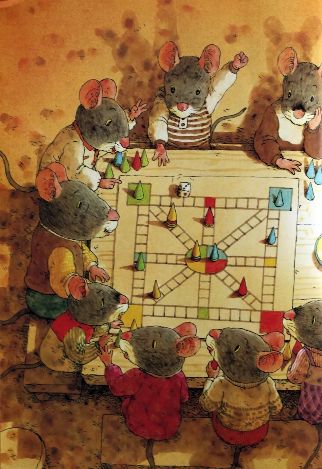 绘本故事分享《14只老鼠过冬天》