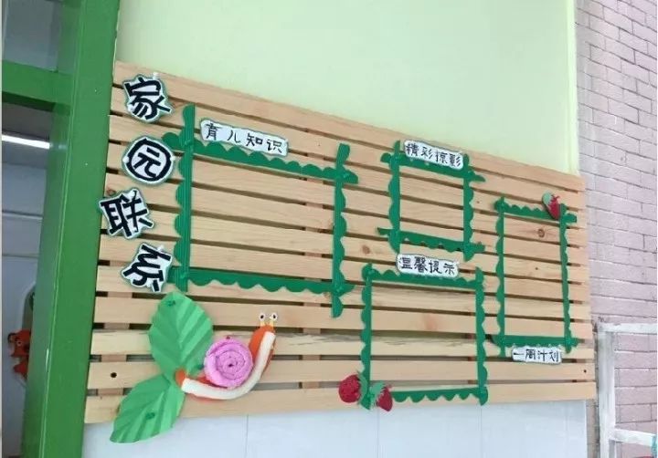 幼儿园家园联系栏环创设计30个，新学期布置参考