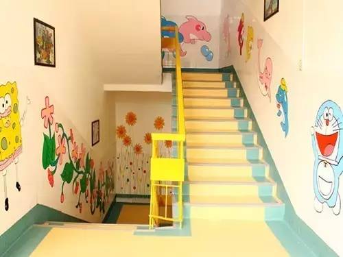 幼儿园楼梯台阶环创（12款）