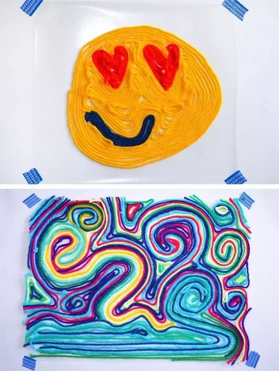 幼儿园3款超有创意手工画，培养孩子动手能力！