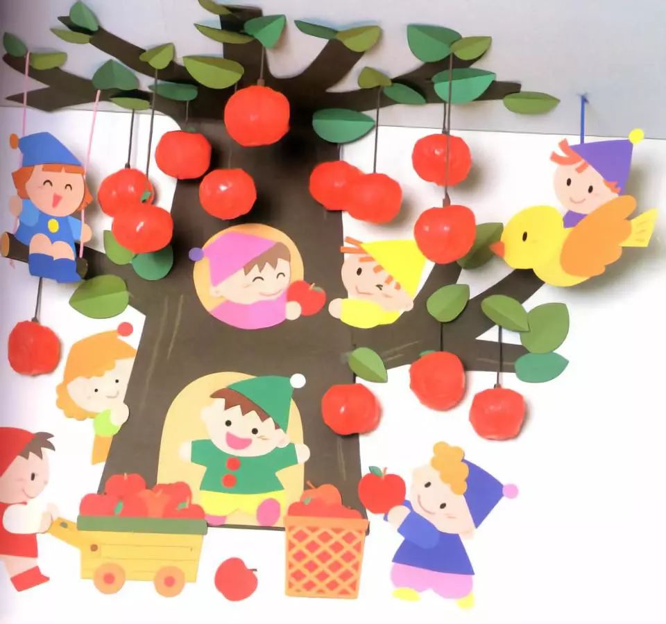 12款幼儿园墙面装饰小tips，让孩子度过快乐的每一天