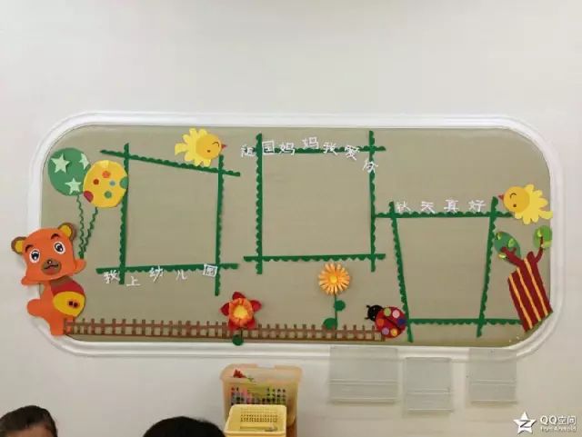 幼儿园环境布置“大边框”，可作为模板参考