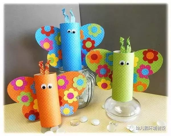 幼儿园推荐：百变小纸筒的N种手工制作，亲子动起手来！