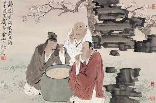 中国人的三种滋味：醋，儒家认为是酸的，佛家认为是苦的，道家认为甜的