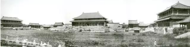 慈禧出逃后，日本人所拍的史上最原貌的紫禁城照片！极为珍贵！