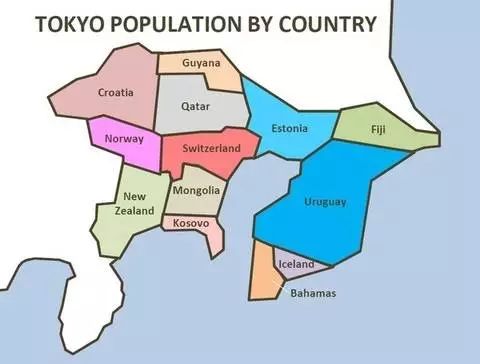 日本可绝对不是什么小国家！
