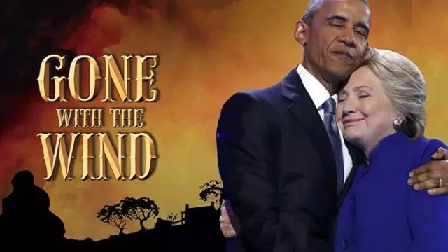 奥巴马和希拉里来了个深情拥抱，就让全世界的段子手们玩坏了.....