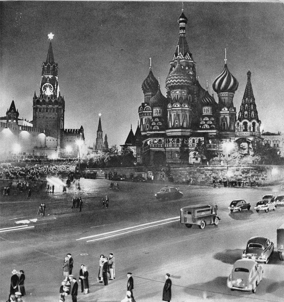 一组苏联时代的老照片，看起来强大而繁荣！