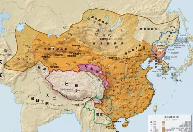 唐朝疆域面积有多大？曾超过1000万平方公里，可惜只维持25年！