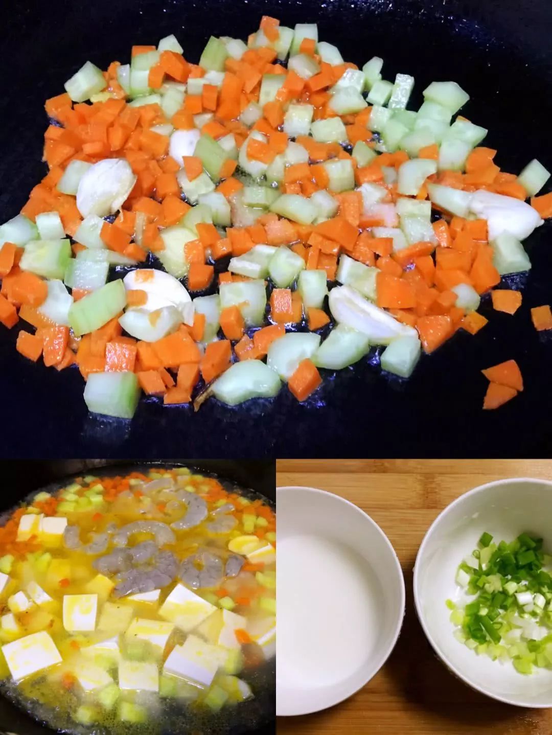 虾仁豆腐汤的做法，口味偏清甜鲜美，很适合夏天喝