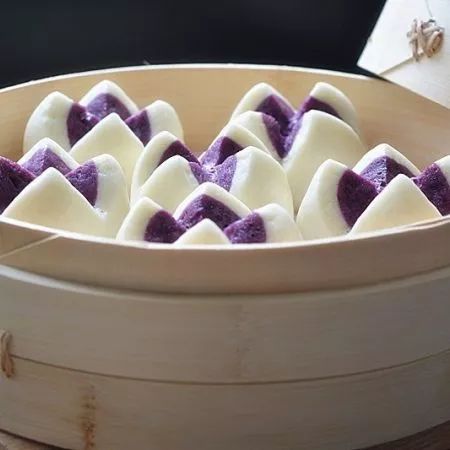 颜值高、促消化的紫薯馒头，了解一下？