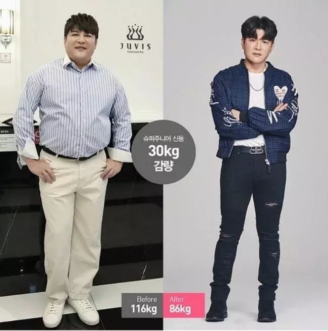 SJ神童近照曝光已经成功减重30公斤 圭贤：体重快和我一样
