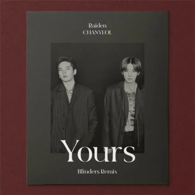 Raiden&EXO灿烈《Yours》Remix版17日公开 DJ Blinders参与
