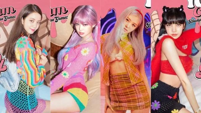 满满的夏日感！BLACKPINK 新曲《Ice Cream》四人四色预告照公开，你最喜欢谁的新造型呢？