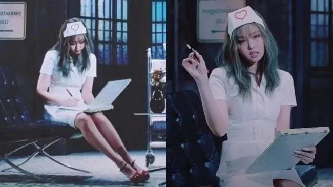 BLACKPINK新曲MV《Lovesick Girls》Jennie护士服造型引发争议！YG：「没有任何意图，正在讨论剪辑」