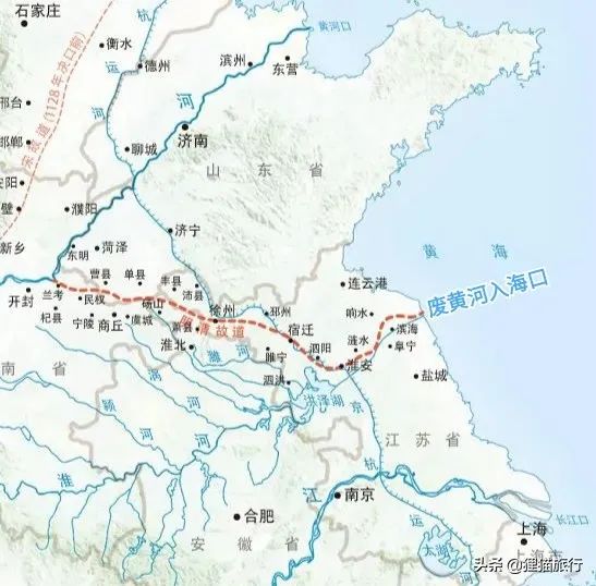 废黄河是徐州的母亲河，也叫黄河故道，支流是大沙河