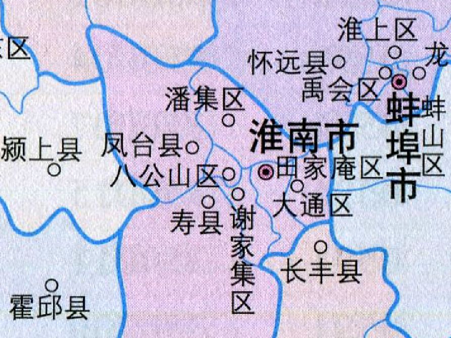 淮南各区县人口一览：凤台县63.34万，谢家集区22.16万