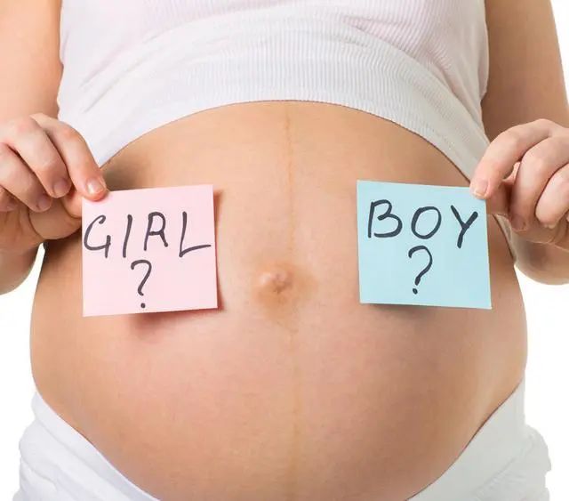怀孕十二周后，从这些显性特质可以分别胎儿性别
