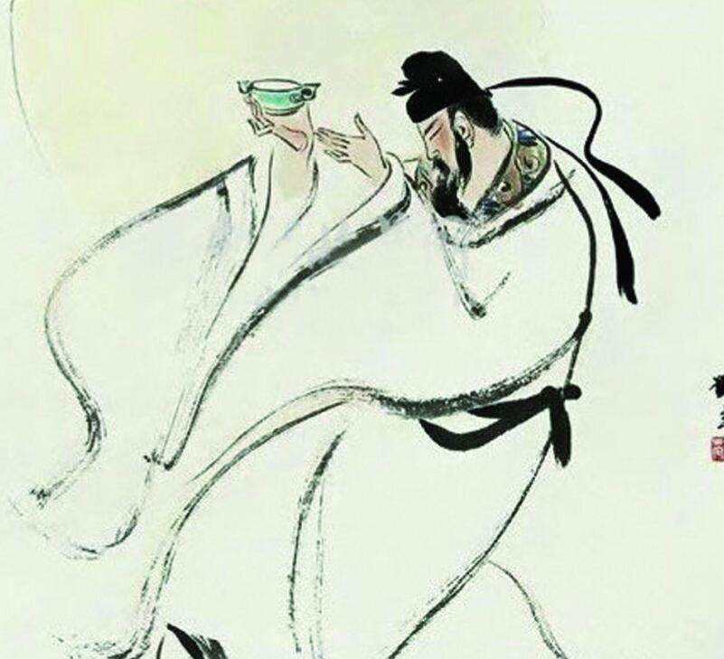 杜甫：《饮中八仙歌》生动形象的呈现盛唐时期八位“酒仙”形象。