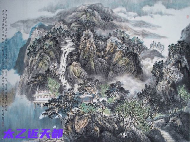 由远而近，由诗入画《终南山》：王维五言诗赏析