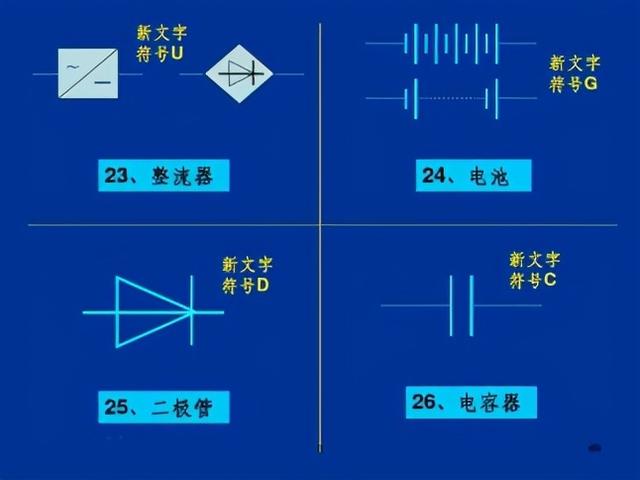 电工常见电器电路符号（电工最常见电路符号）