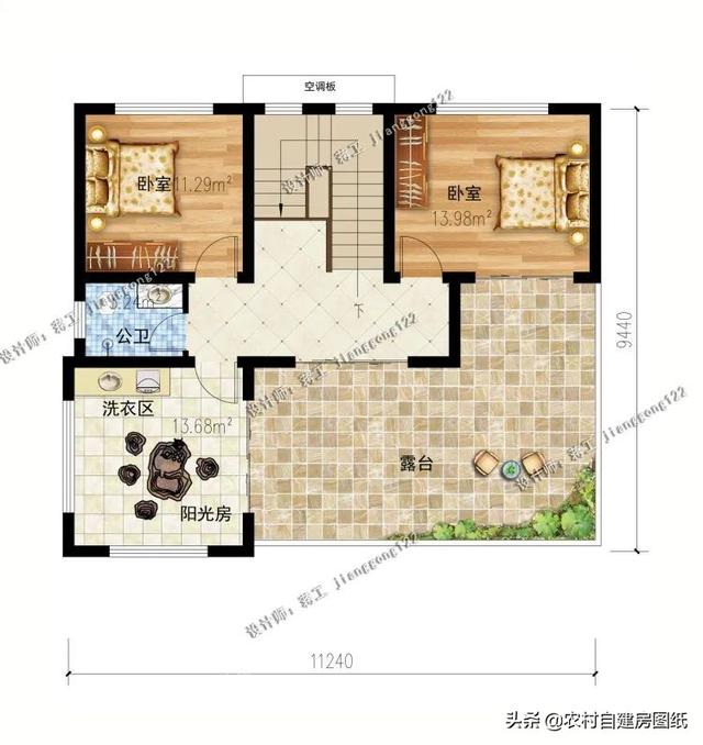 新农村户型设计图（农村别墅设计图纸及效果图大全）