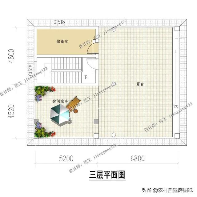 新农村户型设计图（农村别墅设计图纸及效果图大全）