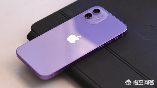 苹果12紫色手机图片（苹果12紫色真实图片）