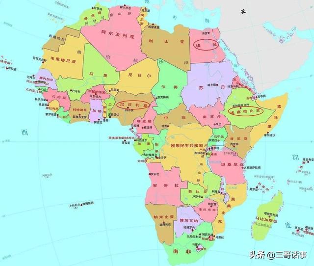 非洲人口最多的国家是谁（非洲人口最多的国家是哪一个国家）