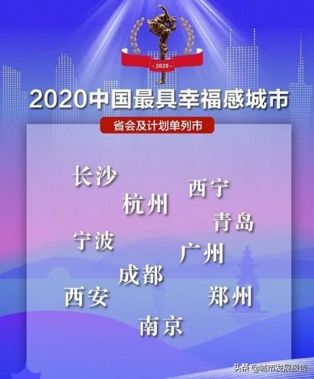 中国最具幸福感城市排名2021（中国幸福感城市排名2021最新排名）