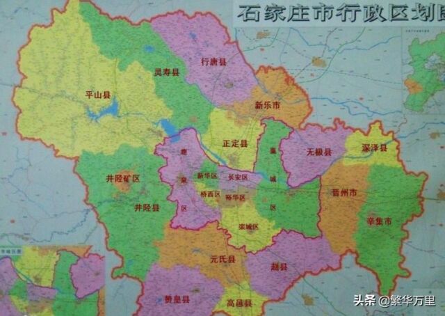 河北省的区划调整，11个市之一，石家庄市为何有22个区县？