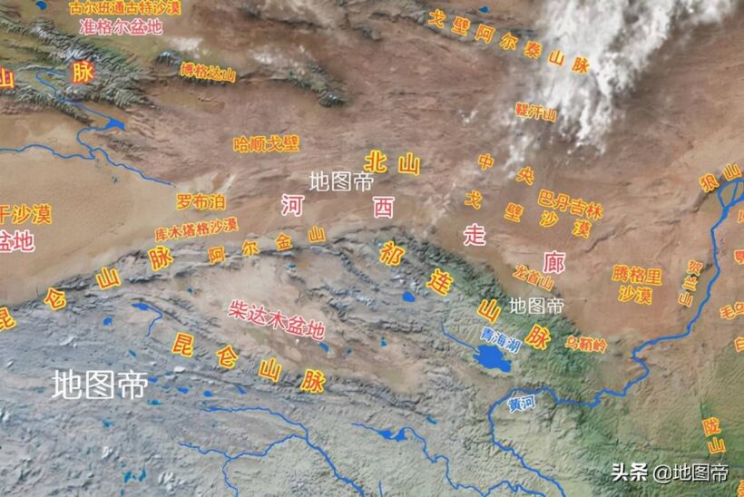 为什么春风不度玉门关？看地图一目了然