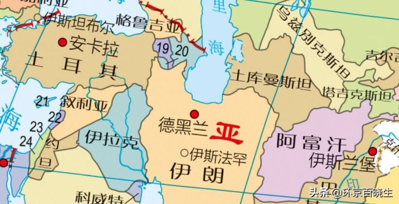 世界上领土横跨两大洲的国家有哪些？你知道几个？