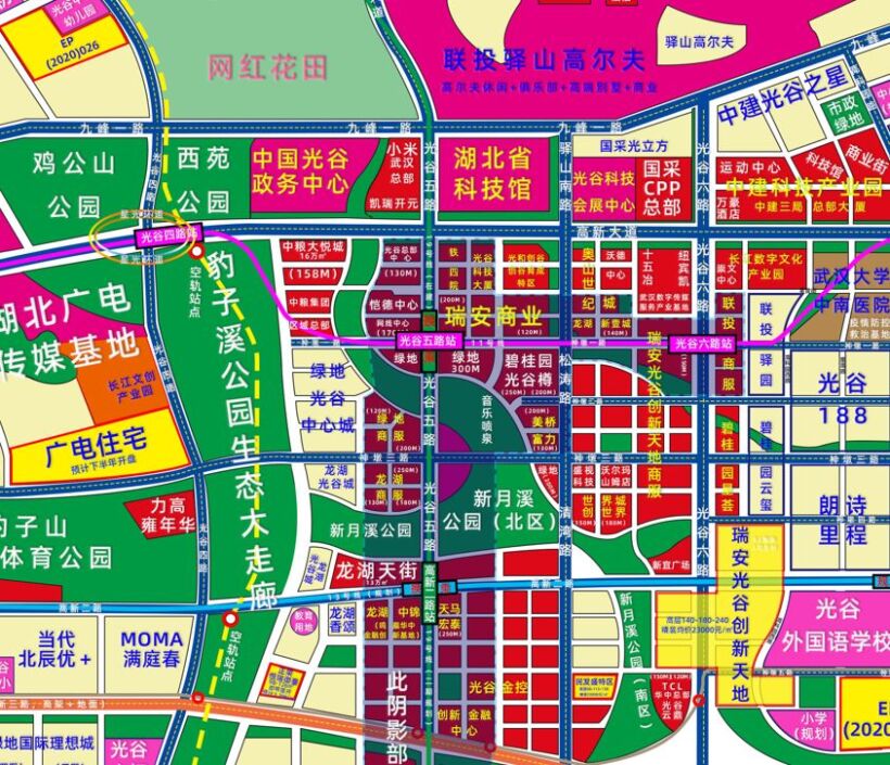 武汉光谷东湖高新区光谷中心城板块怎么样？