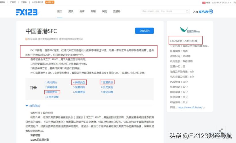 FX123外汇网站推荐合集：查平台、监管、跟单、TC策略、多空情绪