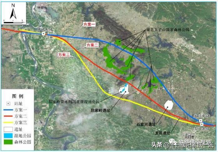 沪渝蓉高铁武汉至宜昌段环评报批稿公示，线路走向设站方案确定