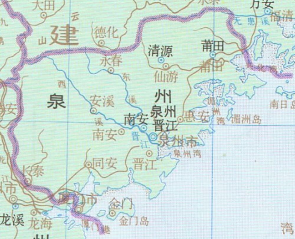 仅辖1县的福建莆田市，历史上它的面积就这么小吗，是如何导致的