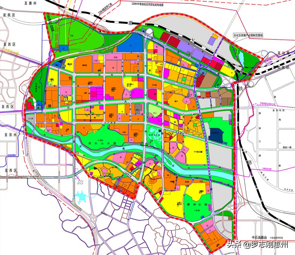 大亚湾中心区板块规划介绍，此中心并非城市中心