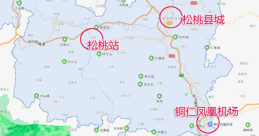 贵州铜仁人口最多的县，有机场和火车站，不过都远离县城